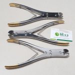 Wire Cutter Double Action Curved T.C with Tungsten Carbide Inserts