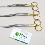 Wilkinson Face-Lift Scissors 19cm With Duckbill Tip Curved