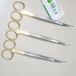 Wilkinson Face-Lift Scissors 19cm With Duckbill Tip Curved