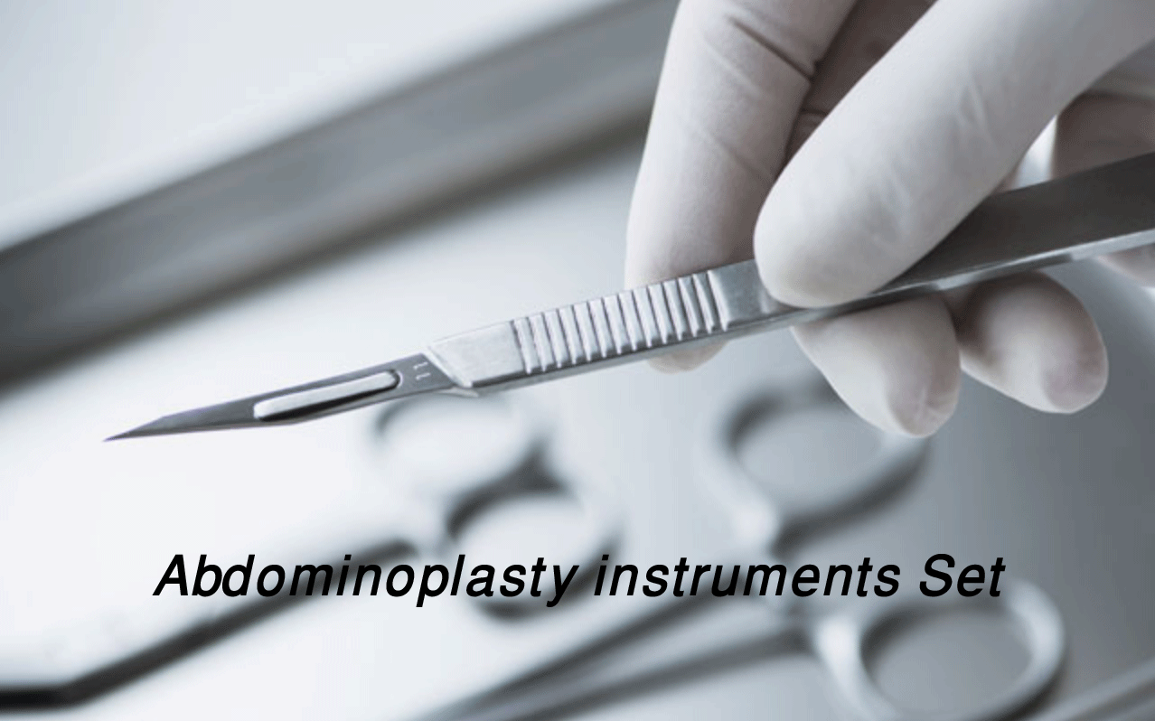 Abdominoplasty Instruments Set