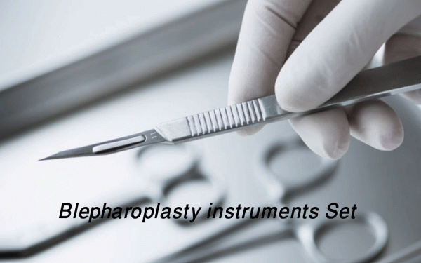Blepharoplasty Surgery Instruments Set