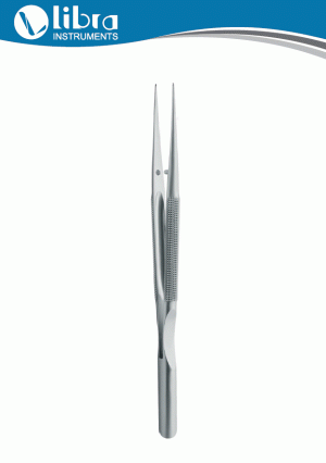 Micro Dressing and Suture Forceps With Counter Balanced, Diamond Coated Jaws