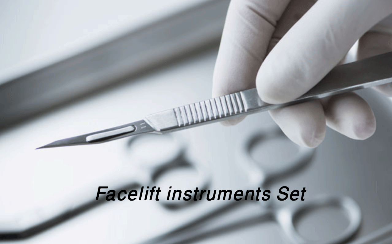 Facelift face-lift instruments Set