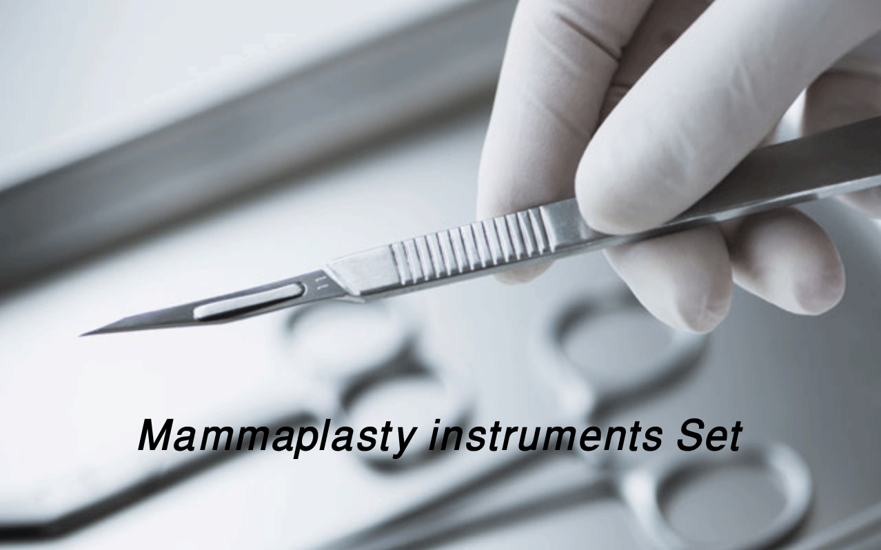 Mammaplasty instruments Set