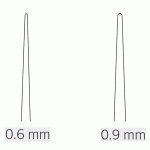 Yasargil Micro Forceps 0.6 mm 0.9 mm Dia Bayonet 22 cm Tumor grasping Mikro-Pinzetten Mikro-Pinzetten Micro-Pinzas Micro-Pinces Micro-Pinze Micro Instruments Mikro-Instrumente Micro-instrumentos Micro-instruments Micro-strumenti