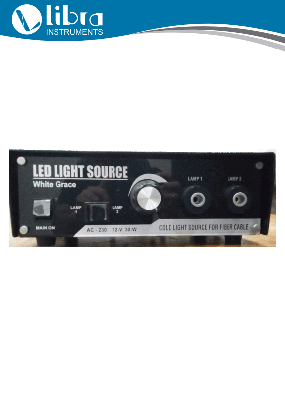 LED Fiber Optic Light Source For Fiber Optic Light Guide Tools