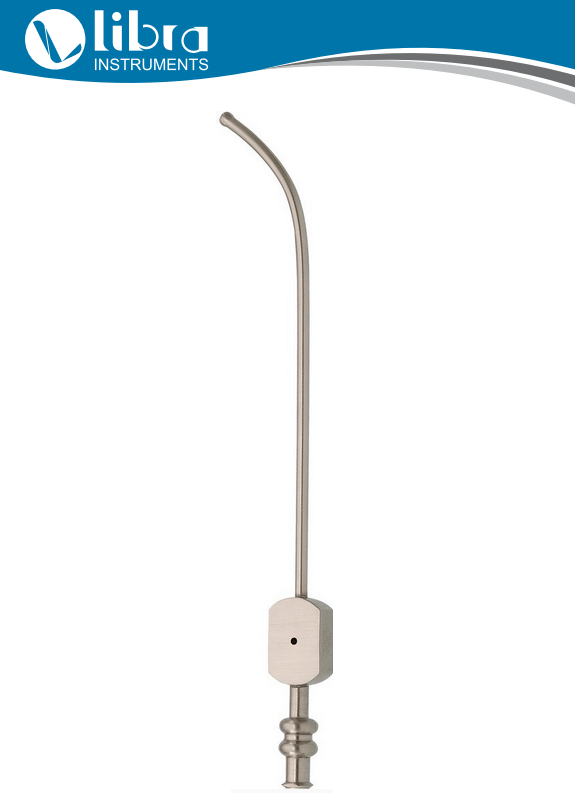 EICKEN ANTRUM cannula 6" (15 cm) Long curved LUER-LOCK