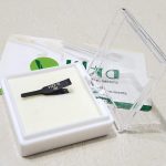 Microvascular Single Clamp, Dia 1.5mm - 3.5mm, Length 24mm, For Veins, Black