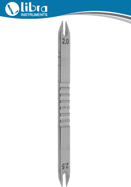 Braunstein Caliper 2.0 to 2.5mm, 7cm – 2 3/4″