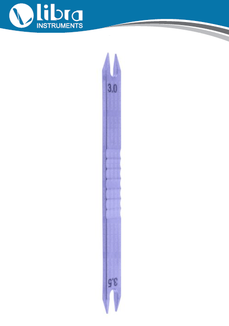 Braunstein Caliper Titanium 3.0 to 3.5mm, 7cm – 2 3/4″