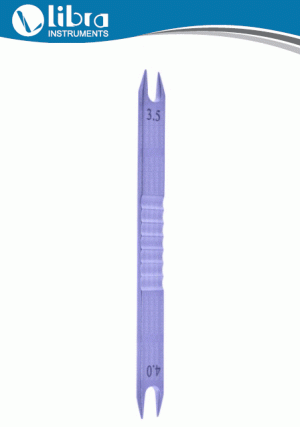 Braunstein Caliper Titanium 3.5 to 4.0mm, 7cm – 2 3/4″