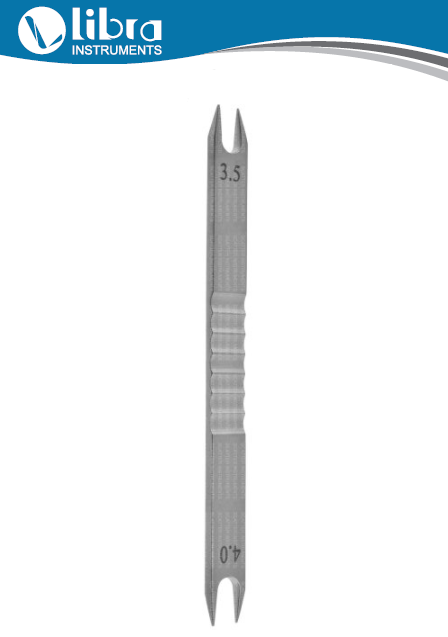 Braunstein Caliper 3.5 to 4.0mm, 7cm – 2 3/4″