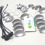 Eye Shield 26X18mm Small, Stainless Steel, Pair of 2