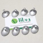 Eye Shield 26X18mm Small, Stainless Steel, Pair of 2