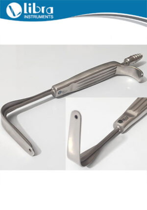 Aufricht Nasal Retractor With Suction Tube
