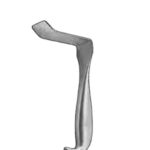 Obwegeser Soft Tissue Retractor Curved Up Hollow Handle