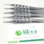 Adson Tissue Forceps Fenestrated Holes, 1X2 Teeth, 12cm