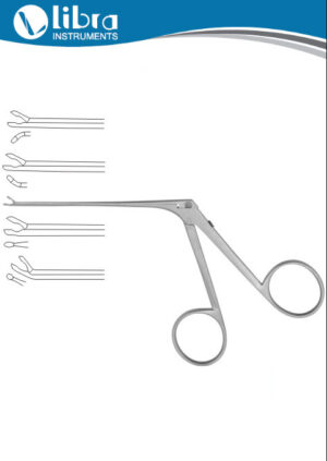 Micro Cup Shaped Alligator Forceps, 8.5 cm/3½”