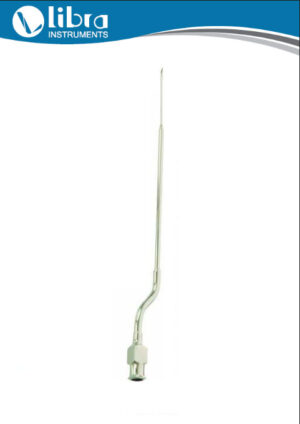 Septum Injection Needle with Luer-Lock, Bayonet 0.8 mm tip