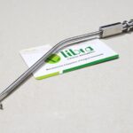 Suction Tube Angled Tip With Finger Cut OFF, 30 Degree Angled