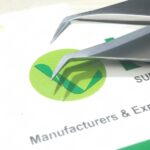 Hair Transplant Extracting Forceps Smooth Tip