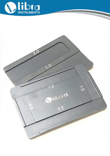 Cartilage Cutting Block Stainless Steel With Measurements